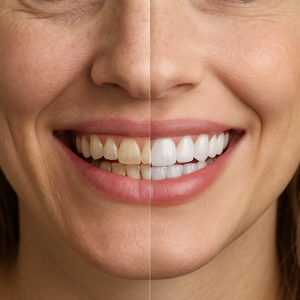 Riverside complete smile makeover before and after transformation